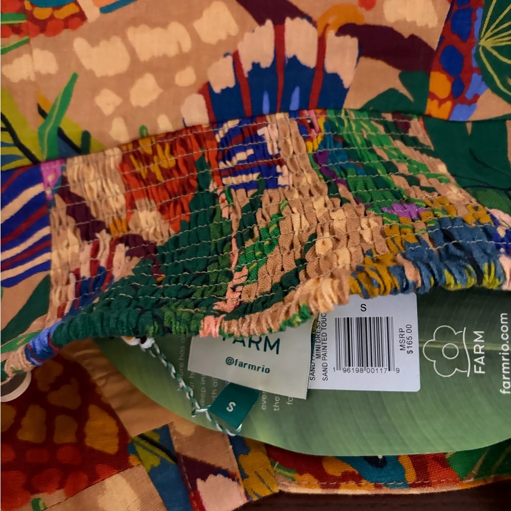 FARM Rio Multicolor Patterned Fabric - Picture 6 of 8
